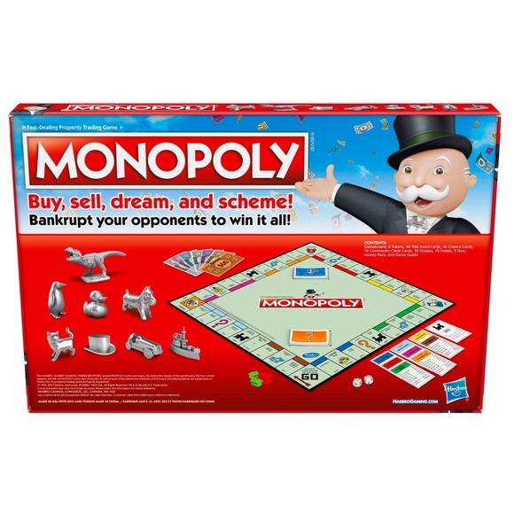 Hasbro Monopoly C1009 Classic Board Game BRAND NEW - Picture 6 of 7